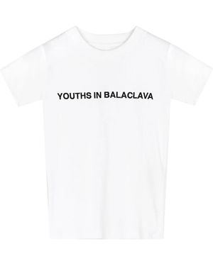 Youths in Balaclava Spine Ss T-Shirt - Wit