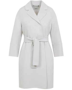 Max Mara Belted Coats - Blanco