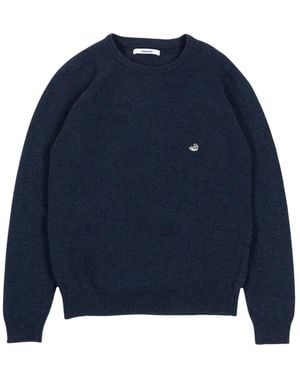 Edmmond Studios Duck Patch Sweater - Blau