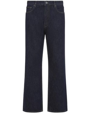 Off-White c/o Virgil Abloh Loose Fit Jeans - Blue