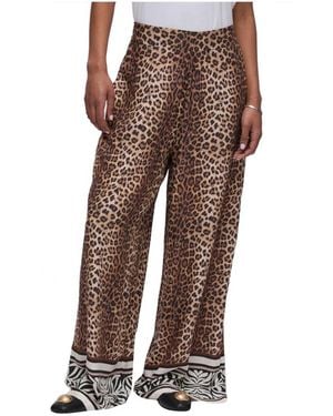 Liu Jo Wide Trousers - Brown