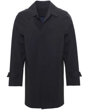 Paltò Emilio Double Tech Coat - Blauw