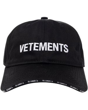 Vetements Caps - Nero