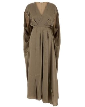 Co. Wrap Dresses - Natural