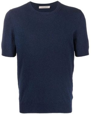 La Fileria Blau gestricktes crew neck t-shirt