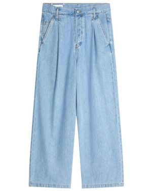 Dries Van Noten Wide Jeans - Blue