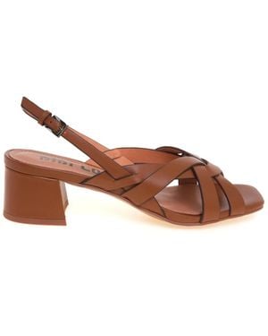 Bibi Lou High Heel Sandals - Brown