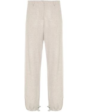 Soallure Straight Trousers - Natural