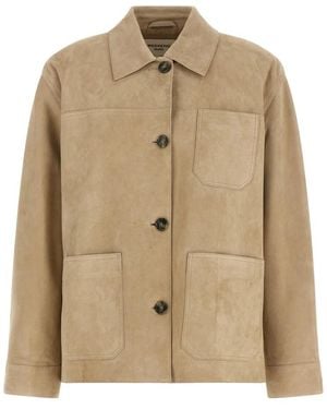 Weekend by Maxmara Leather Jackets - Neutro