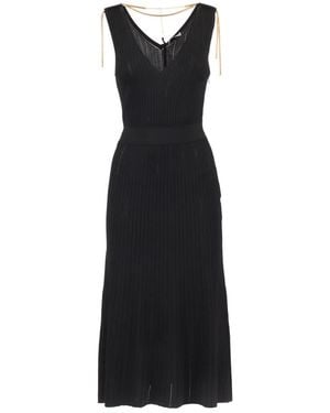 Elisabetta Franchi Midi Dresses - Black