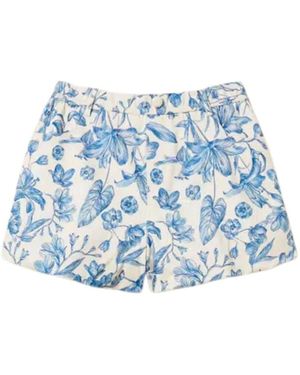 Twinset Short Shorts - Bleu