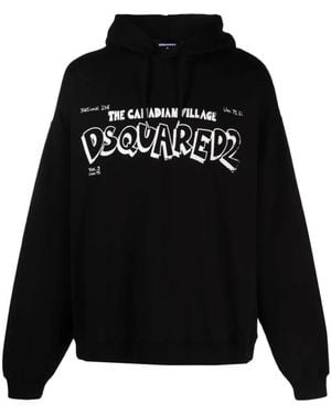 DSquared² Hoodies - Black
