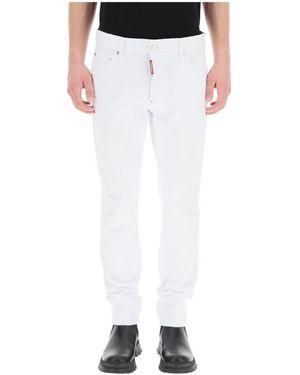 DSquared² Slim-Fit Trousers - White