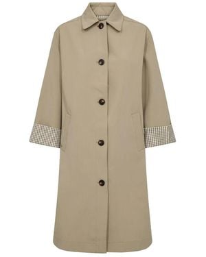 Mos Mosh Trench Coats - Natural