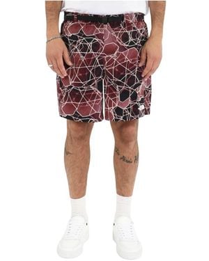 The North Face Nylon-Shorts Mit Elastischem Bund - Rot