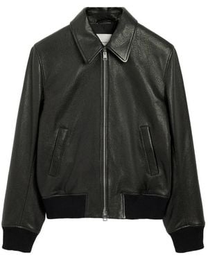 Ami Paris Leather Jackets - Nero