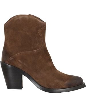 Ash Cowboy Boots - Marrone