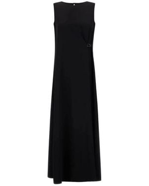 Herno Maxi Dresses - Negro