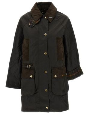 Barbour Single-Breasted Coats - Black
