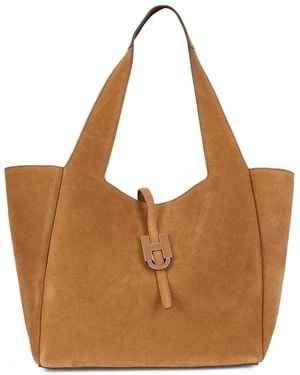 Hogan Tote Bags - Marrone
