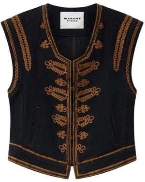 Isabel Marant Jassen ,Zwart ,Vest