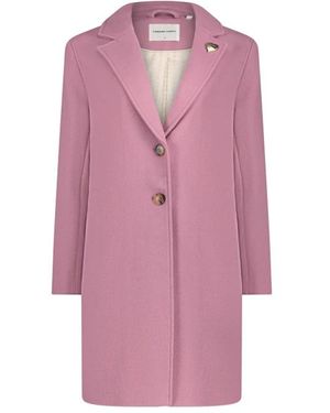 FABIENNE CHAPOT Single-Breasted Coats - Rosa