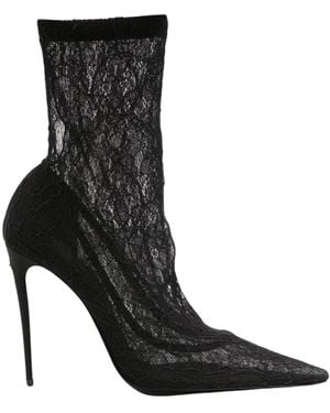 Dolce & Gabbana Heeled Boots - Black