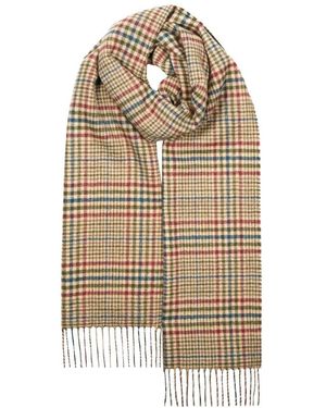 Gloverall Oversized Lamswollen Sjaal Culross-O/S - Metallic
