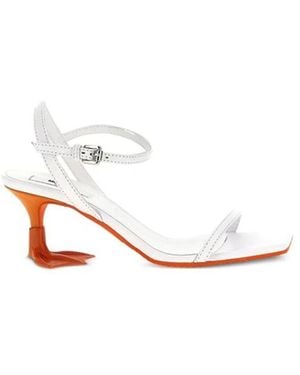 Moschino High Heel Sandals - White