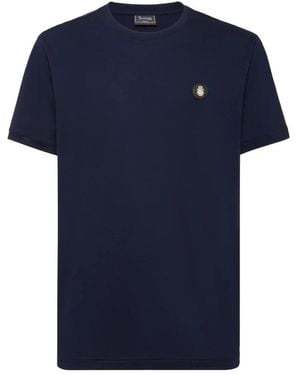 Billionaire T-Shirt Ronde Hals Korte Mouw - Blauw