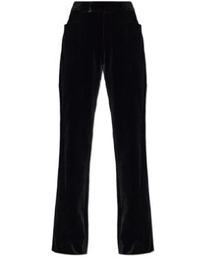 Balmain Straight Trousers - Negro