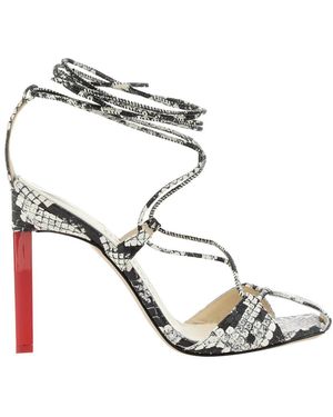 The Attico High Heel Sandals - Metallic