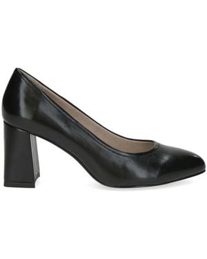 Caprice Court Shoes - Black