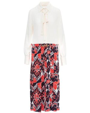 Valentino Garavani Midi Dresses - Red