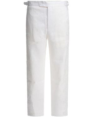 Bode Straight Trousers - White