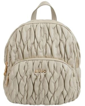 Liu Jo Quilted Backpack - Metallic
