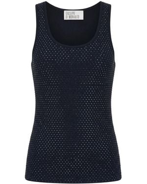 GIUSEPPE DI MORABITO Sleeveless Tops - Blue