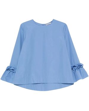 Max Mara Valzer Blouse - Blauw