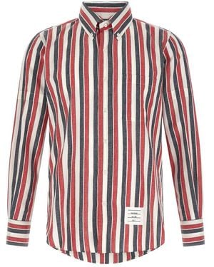 Thom Browne Casual Shirts - Red