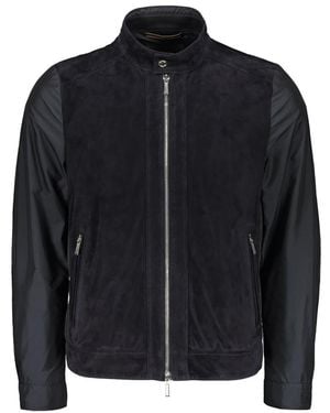 Moorer Leather Jackets - Black