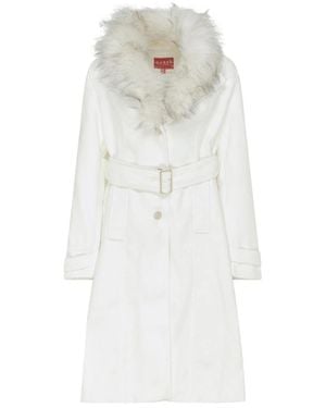 Abrigo guess blanco sale