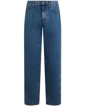 Burberry Straight Cut Jeans - Blauw