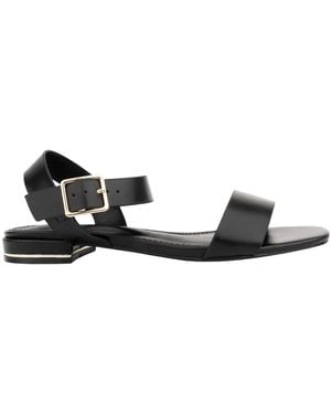 Stella York Flat Sandals - Negro