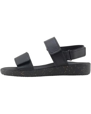 Nature Footwear Flat Sandals - Negro