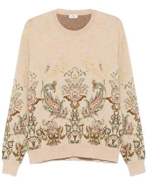 Etro Round-Neck Knitwear - Neutro