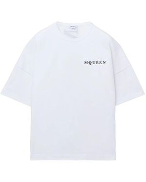 McQueen Weiße T-Shirts Und Polos