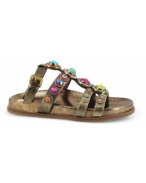 Kurt Geiger Flat Sandals - Bruin