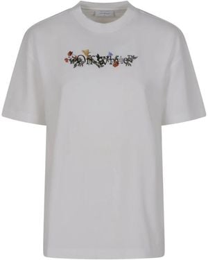Off-White c/o Virgil Abloh T-Shirts - Grijs