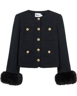 Self-Portrait Light Jackets - Negro