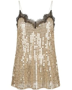 Roberto Cavalli Topjes - Naturel